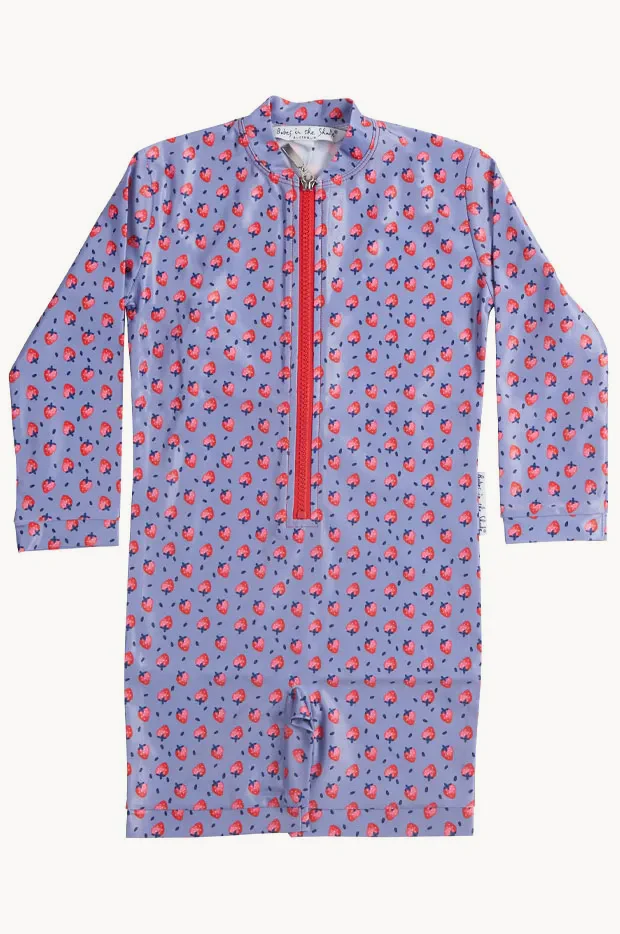Girls Strawberry Delight Sunsuit - Image 2