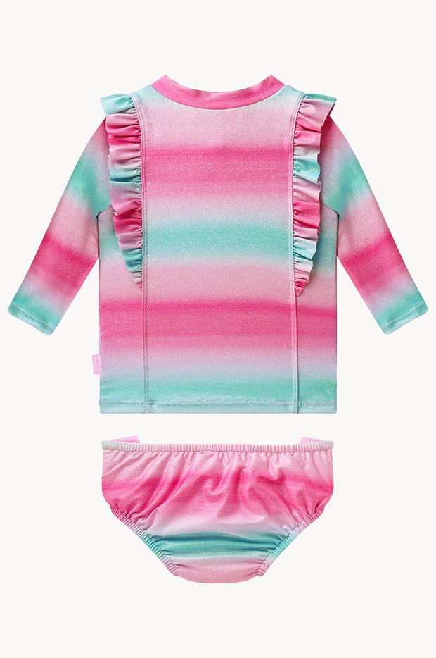 Baby Girls Ombre Suntop Set - Image 3