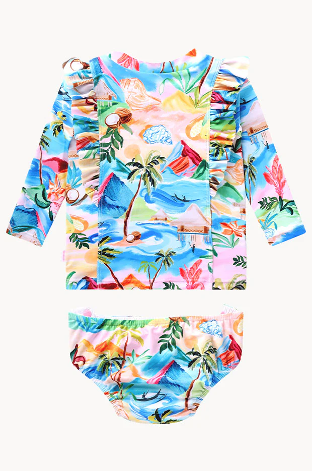 Baby Girls South Pacific Suntop Set - Image 3