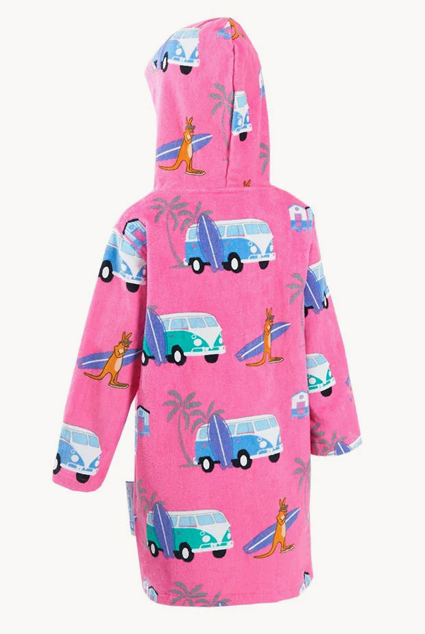 Baby Combi Hooded Towel Robe 12-24M - Image 3