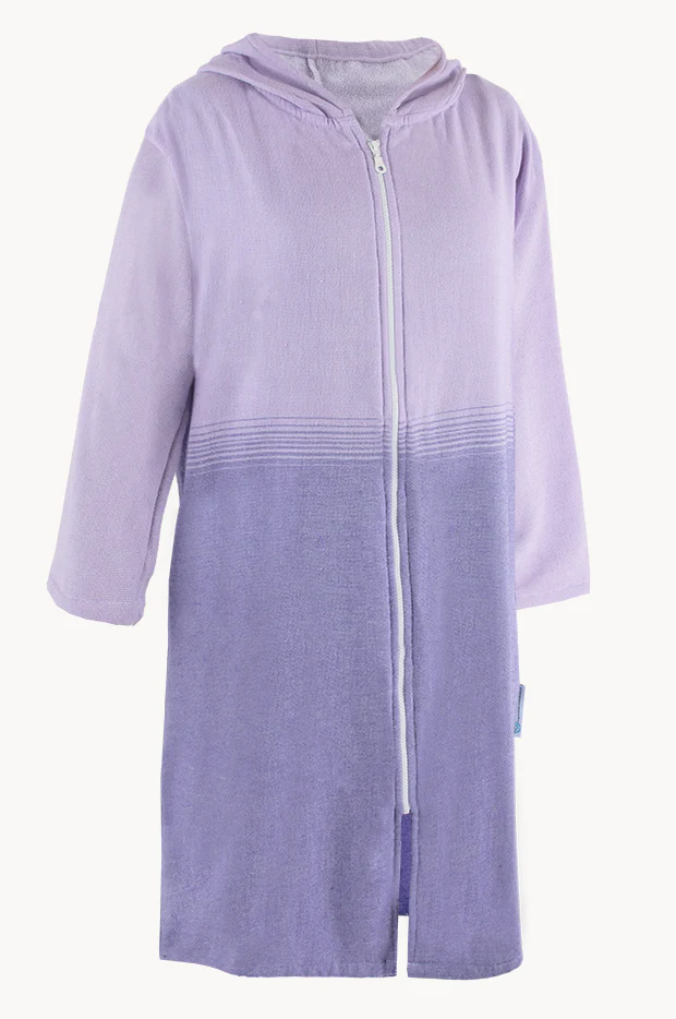 Fade Hooded Towelling Robe L/XL - Image 5