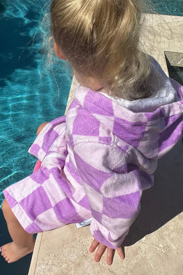 Kids Ocean Drifter Hooded Towelling Robe 7-11Y - Image 3