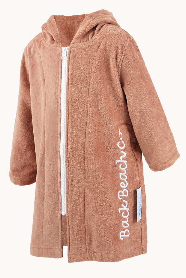 Kids Sandshell Hooded Towel Robe 5-7Y - Image 3