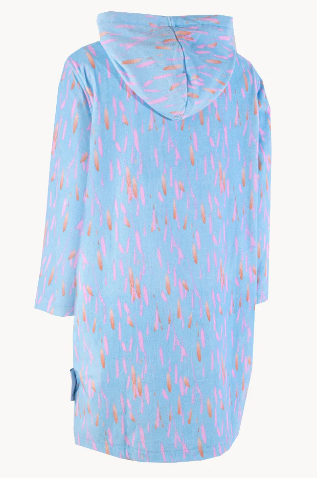 Pastel Breeze Hooded Towel Robe M/L - Image 2