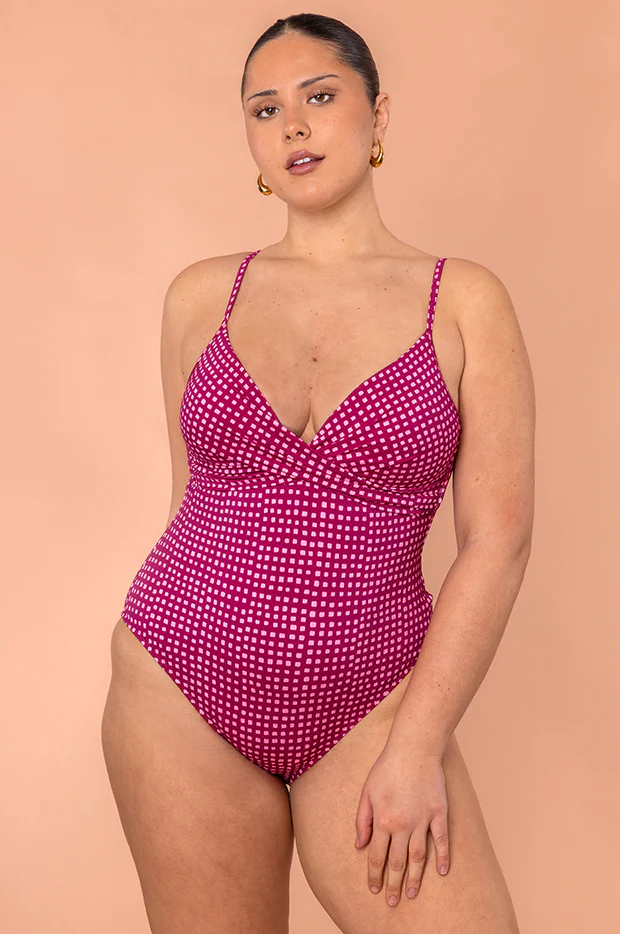 Picnic Point Wrap Front One Piece - Image 2