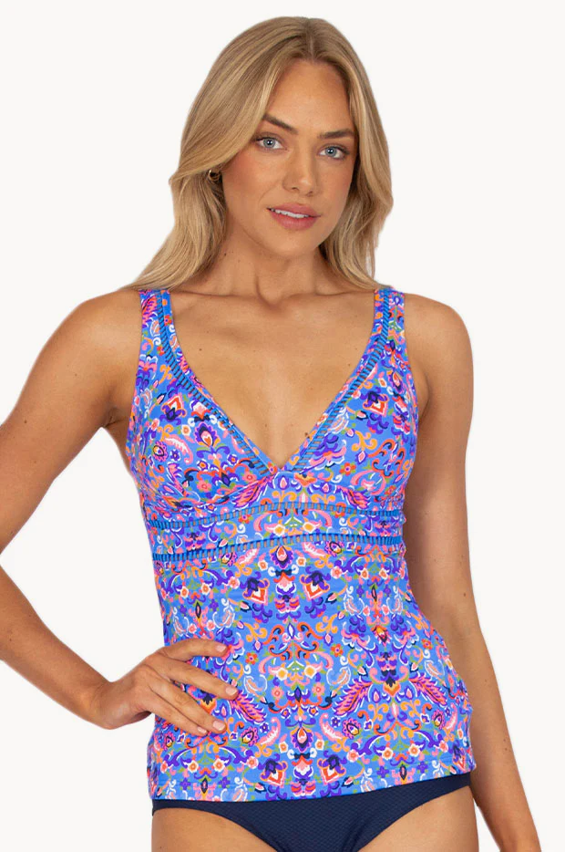 Boho At Heart Longline Tankini Separate