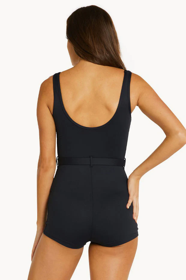 Eco Belted Boyleg One Piece - Image 2