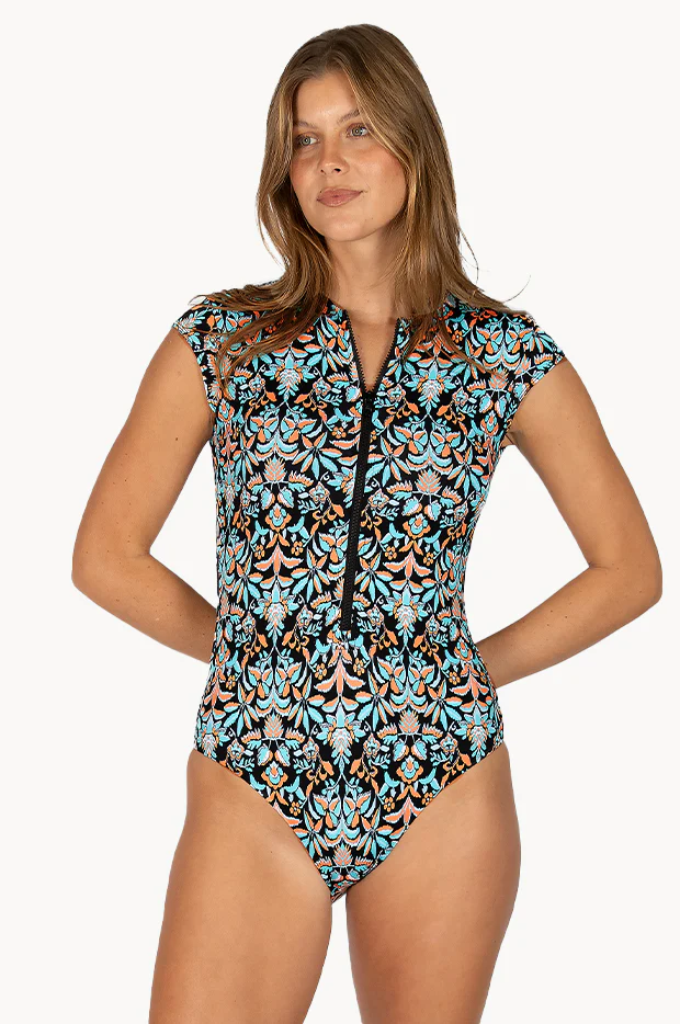 Free Spirit Zip Front Sunsuit