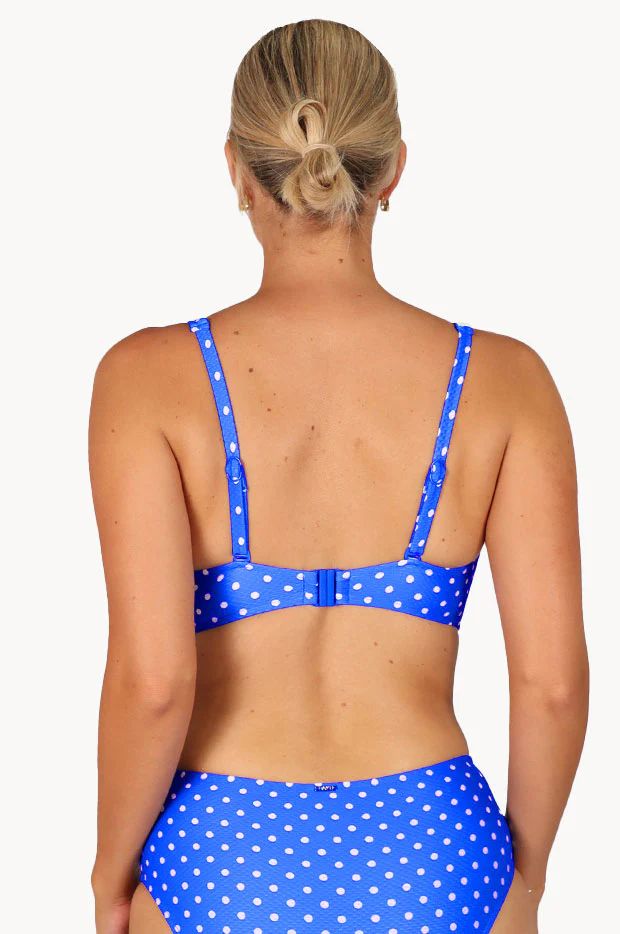 Parisian Summer D/E Cup Wrap Front Bra - Image 2