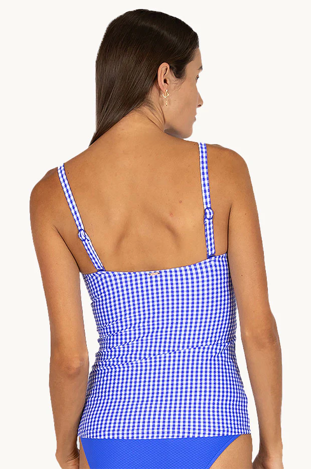 Riviera 50's Tie Front Tankini Separate - Image 2