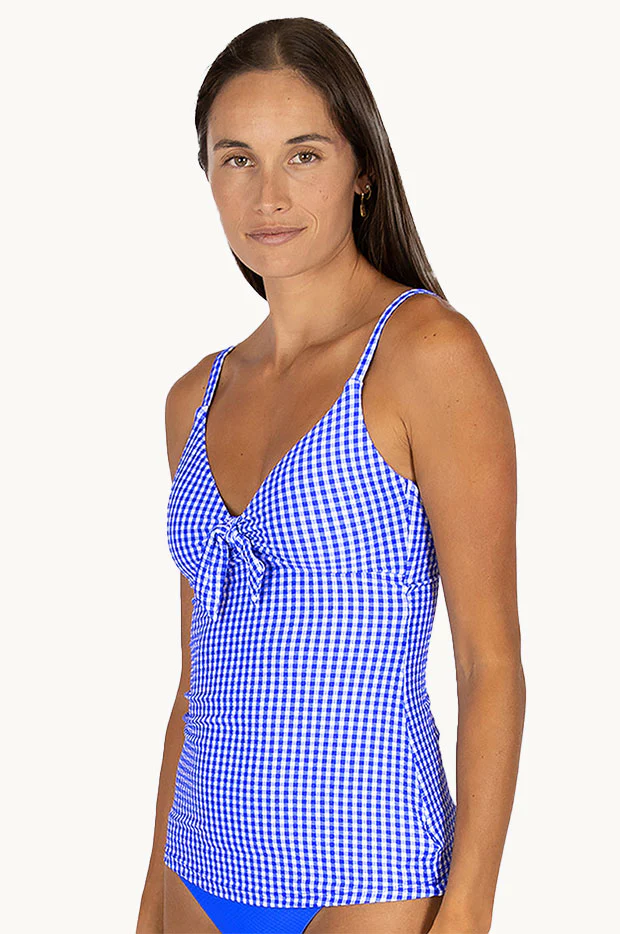 Riviera 50's Tie Front Tankini Separate - Image 3
