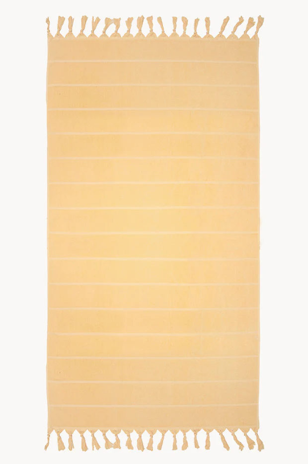 Santorini Stripe Beach Towel