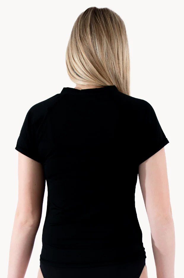 Girls Cap Sleeve Rashie - Image 2