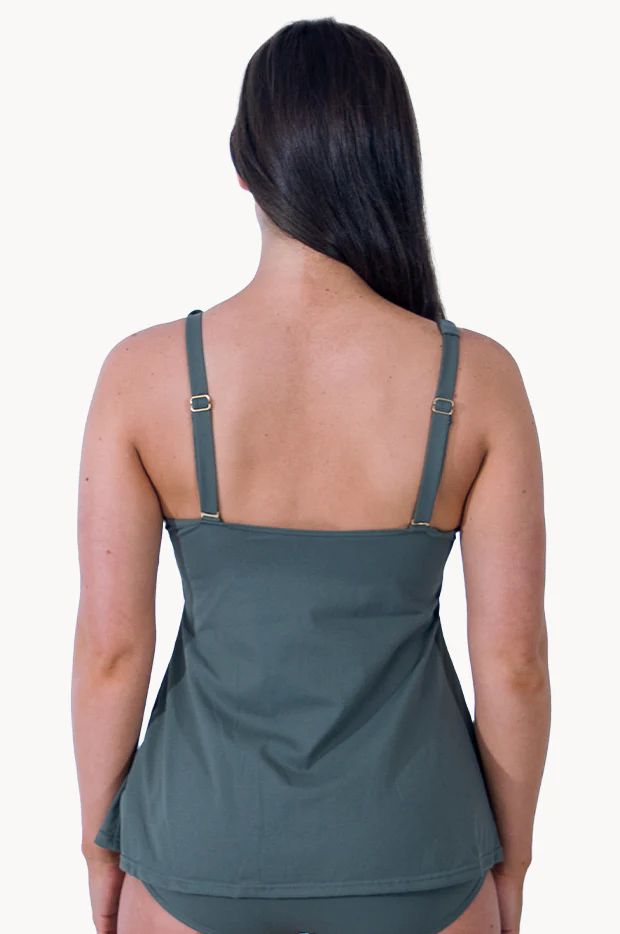 Sports F/G Cup V Neck Tankini Separate - Image 3