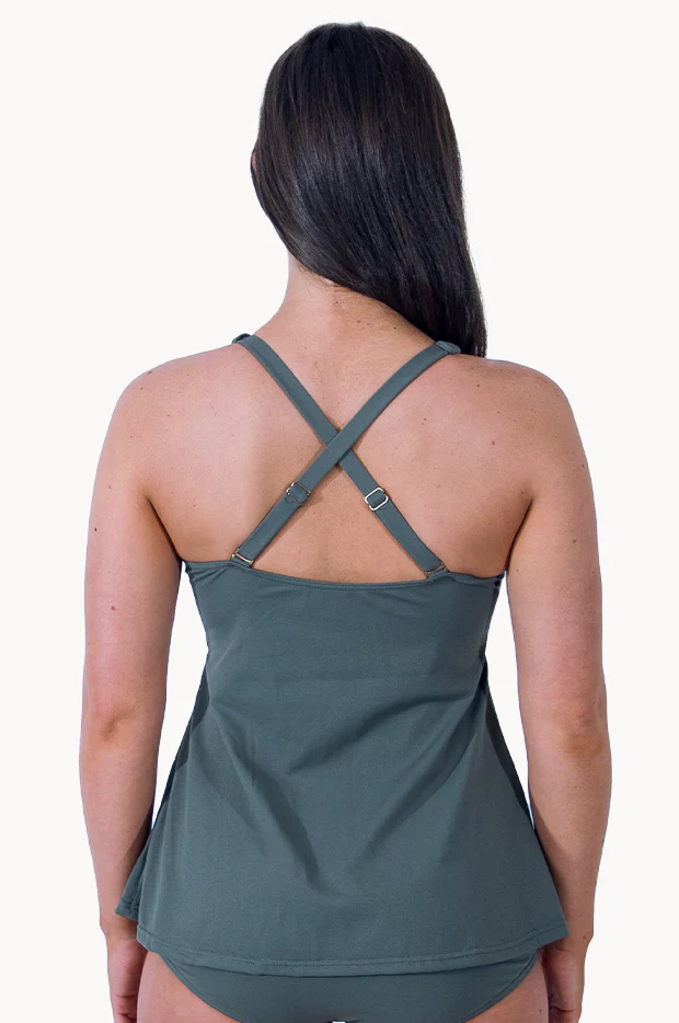 Sports F/G Cup V Neck Tankini Separate - Image 4