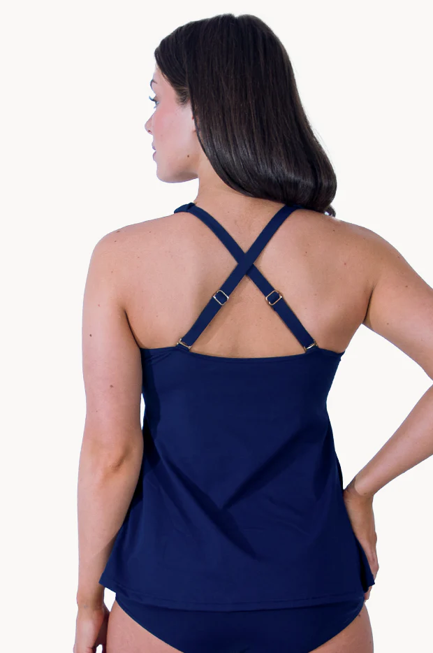 Sports F/G Cup V Neck Tankini Separate - Image 2