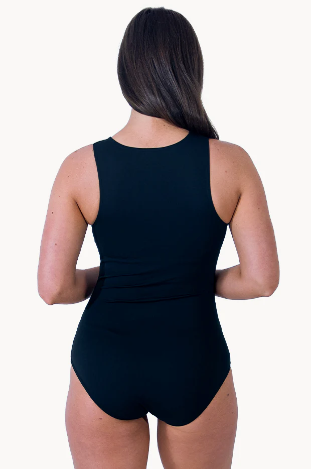 Sports F/G Cup Zip Through One Piece - Image 2