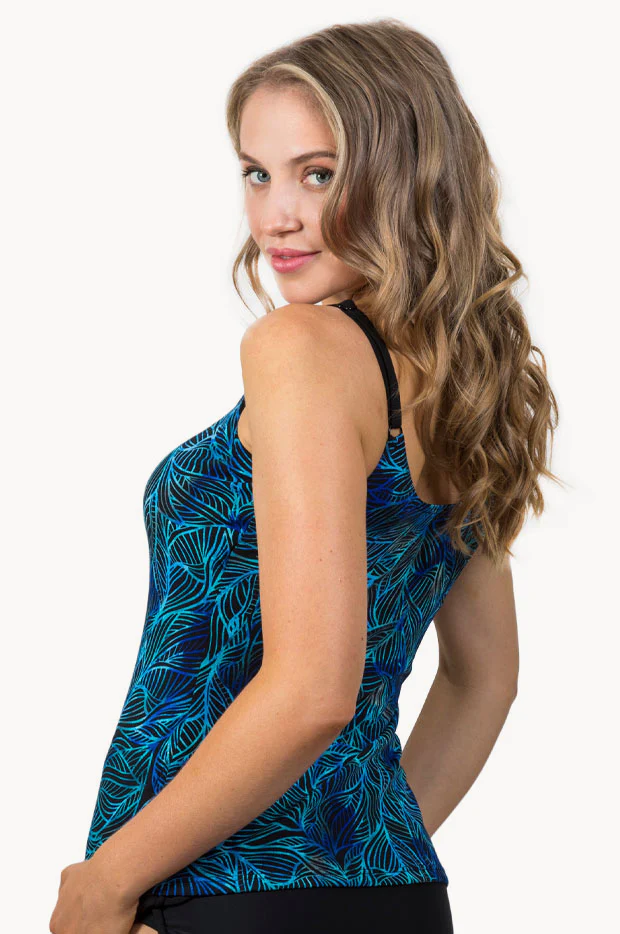 Little Mermaid Tie Side Tankini Separate - Image 2