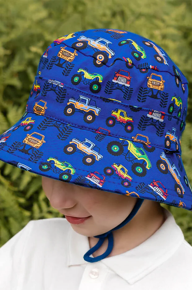Boys Monster Truck Classic Bucket Hat - Image 3