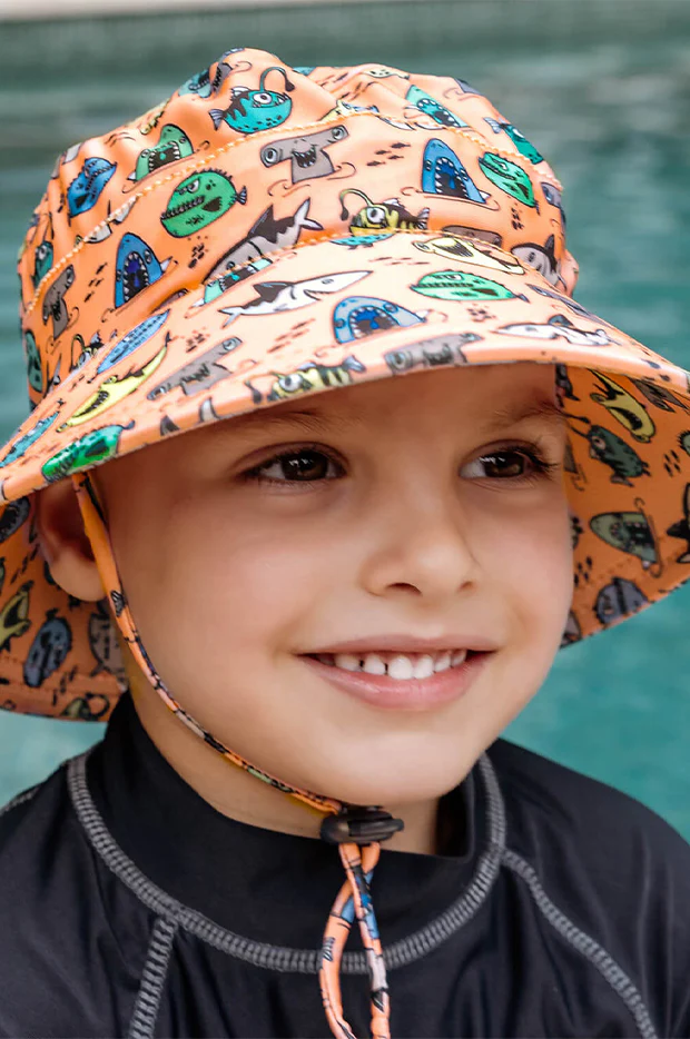 Boys Nippers Classic Bucket Sunhat - Image 3