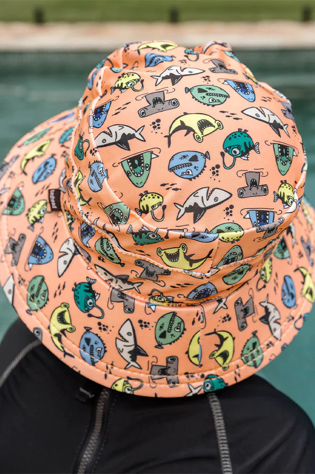 Boys Nippers Classic Bucket Sunhat - Image 4