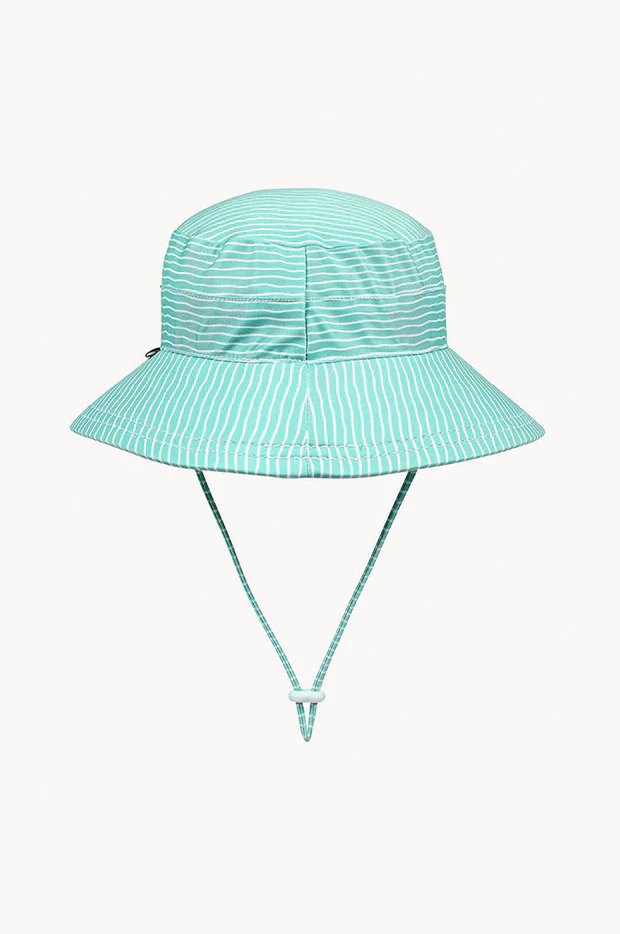 Boys Stripe Classic Bucket Sunhat - Image 2