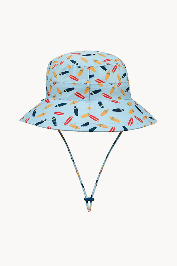 Boys Surfboard Classic Bucket Sunhat - Image 2