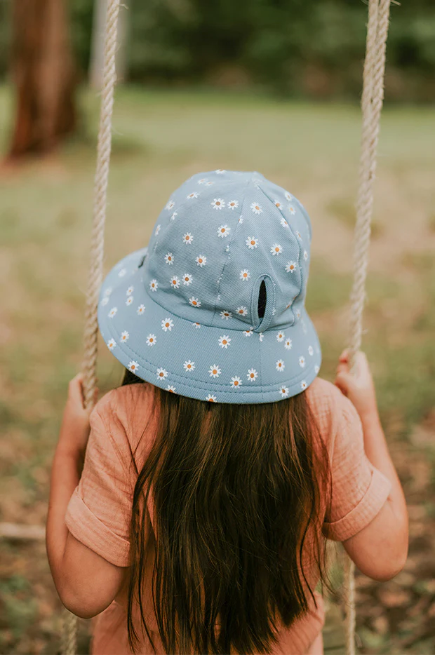 Girls Chloe Ponytail Bucket Hat - Image 3