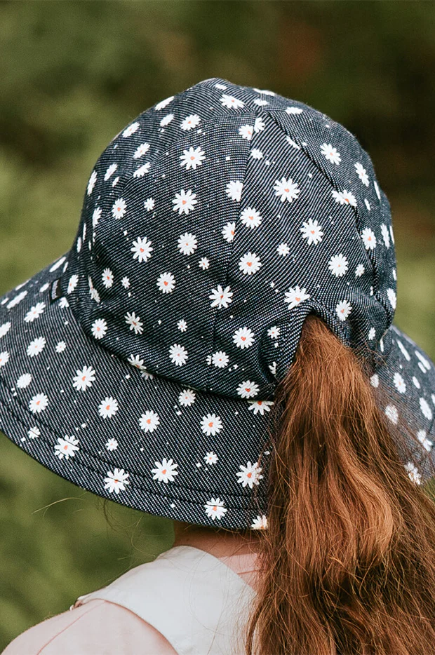 Girls Dani Ponytail Bucket Hat - Image 4