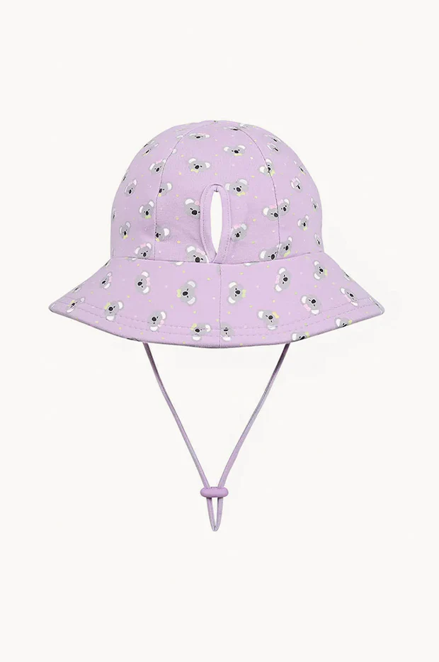 Girls Koala Ponytail Bucket Hat - Image 2