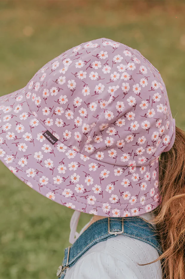 Girls Lana Ponytail Bucket Hat - Image 3