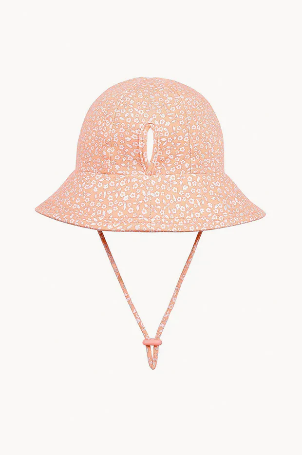 Girls Petunia Ponytail Bucket Hat - Image 2