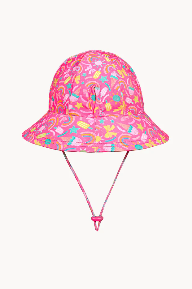 Girls Summertime Ponytail Bucket Sunhat - Image 2