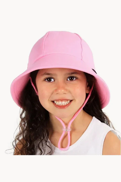 Toddler Girls Ponytail Bucket Hat - Image 4
