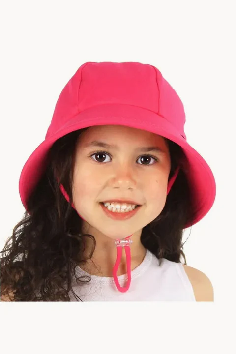 Toddler Girls Ponytail Bucket Hat - Image 2