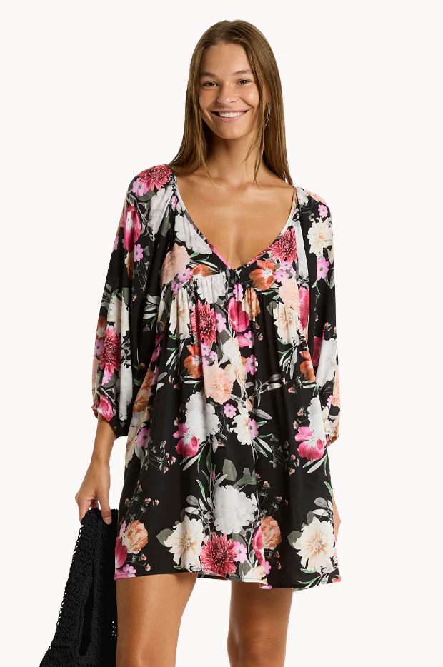 Belle Boho Short Dress - Image 2
