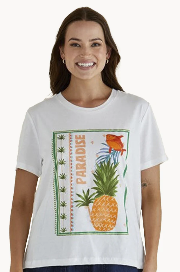 Paradise Beach Ellia Crew Tee - Image 2