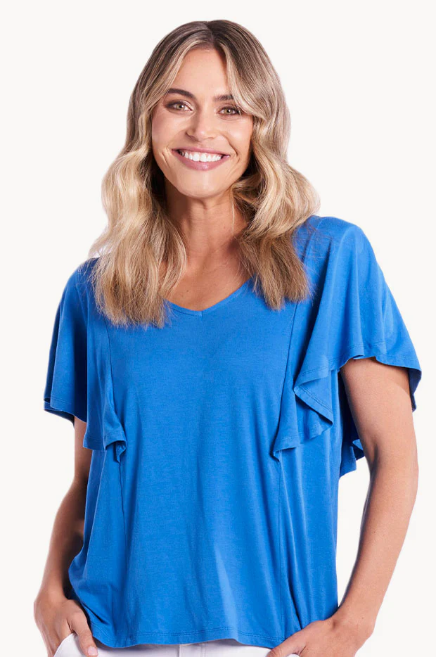 Plain Florence Frill Tee