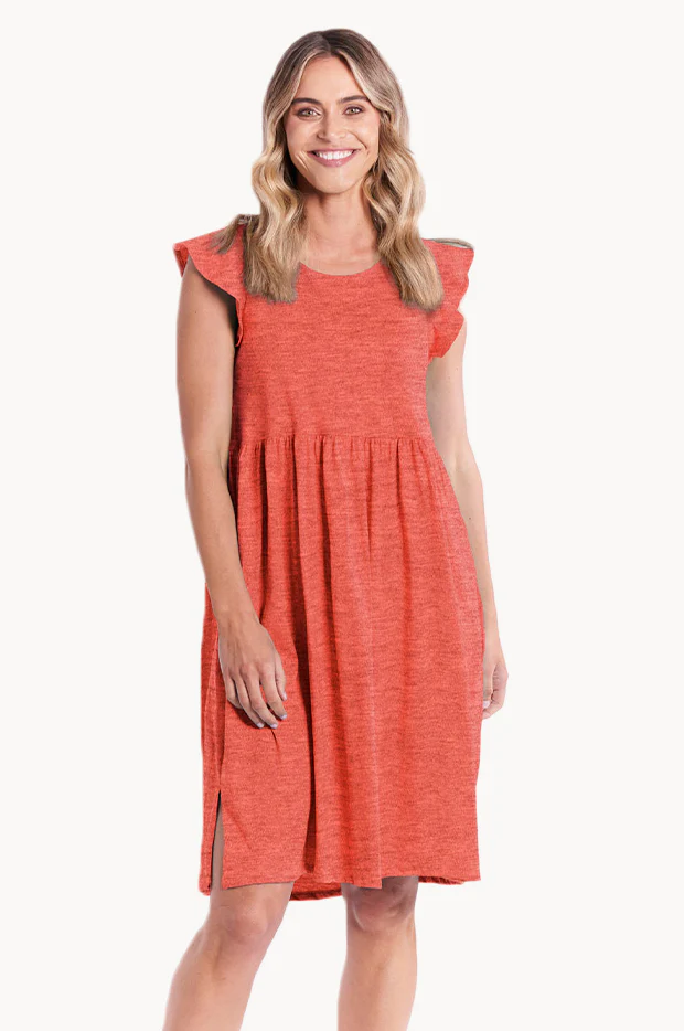 Plain Frill Dress