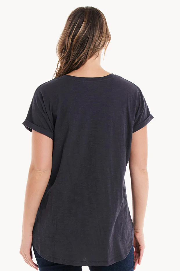 Plain Hailey Short Sleeve Tee - Image 2