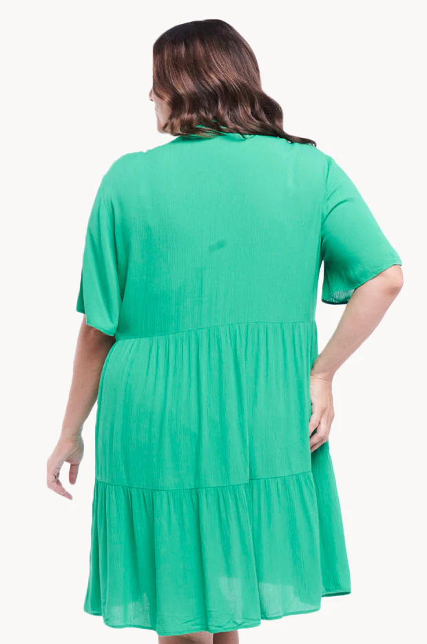 Plain Sparrow Tiered Dress - Image 2