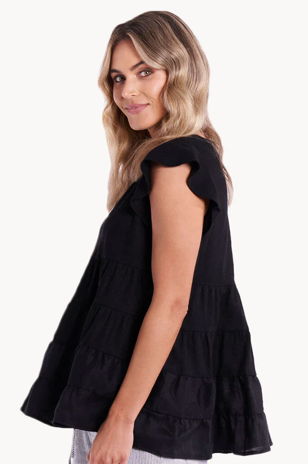 Plain Tiered Leila Top - Image 2
