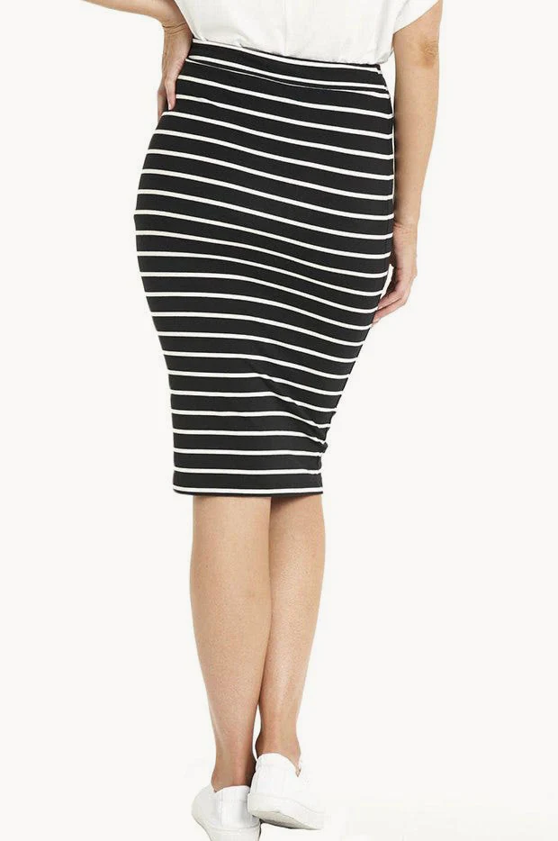 Stripe Alicia Midi Skirt - Image 2