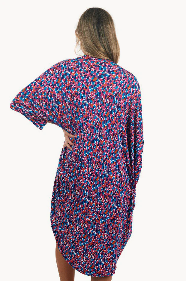 Stripe Santorini Batwing Cardigan - Image 2
