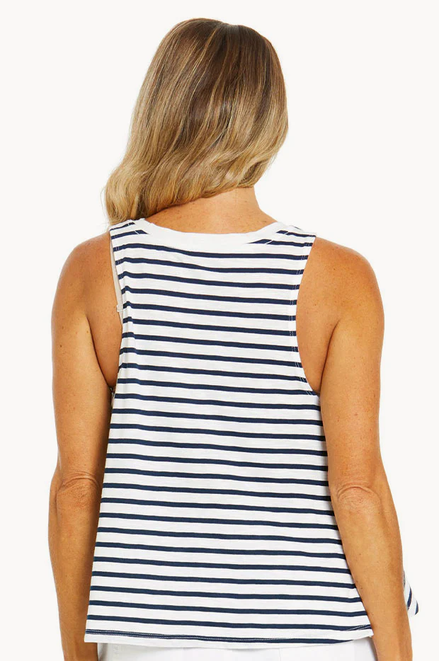 Stripe Swing Cotton Tank - Image 2