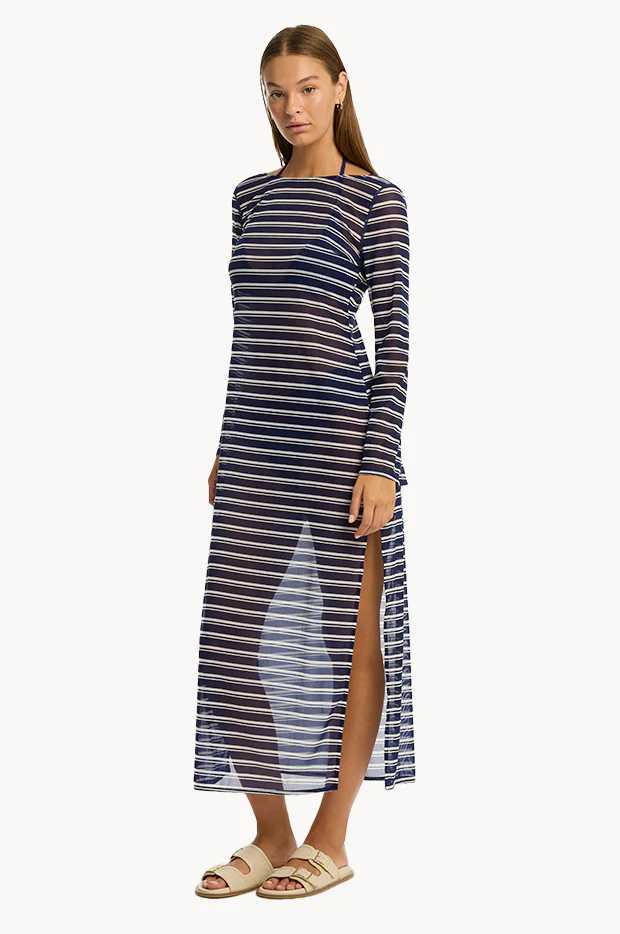 Biarritz Mesh Long Dress - Image 3