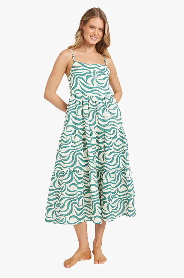 All The Waves Lost Love Maxi Dress