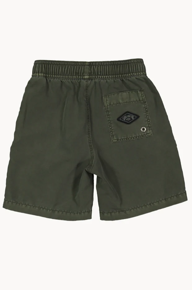 Boys All Day Overdye Layback Boardshort - Image 4