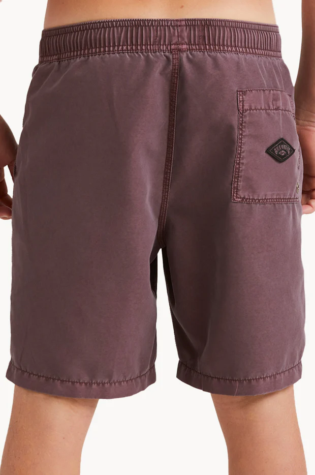 Boys All Day Overdye Layback Boardshort - Image 4