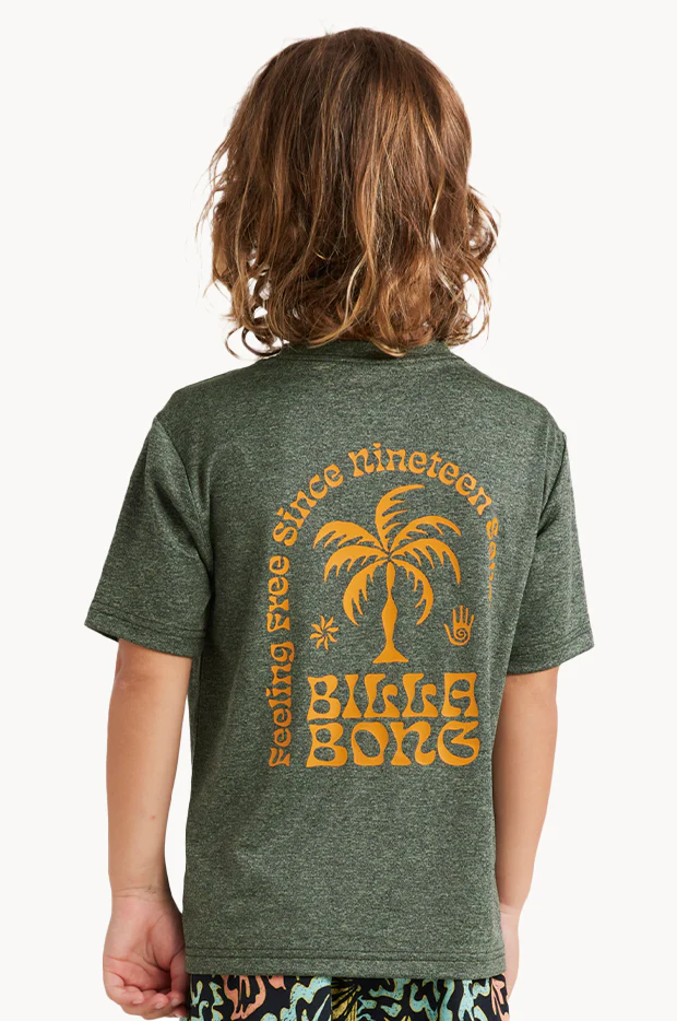 Boys Big Wave Shazza Short Sleeve Suntop - Image 2